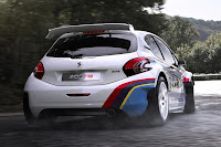 Peugeot 208 T16 2013 (Rendering) Rear Side