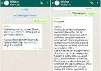 Wikipedia Search Engine on Whatsapp  – latest Whatsapp trick