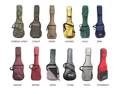 pilihan warna tas gitar