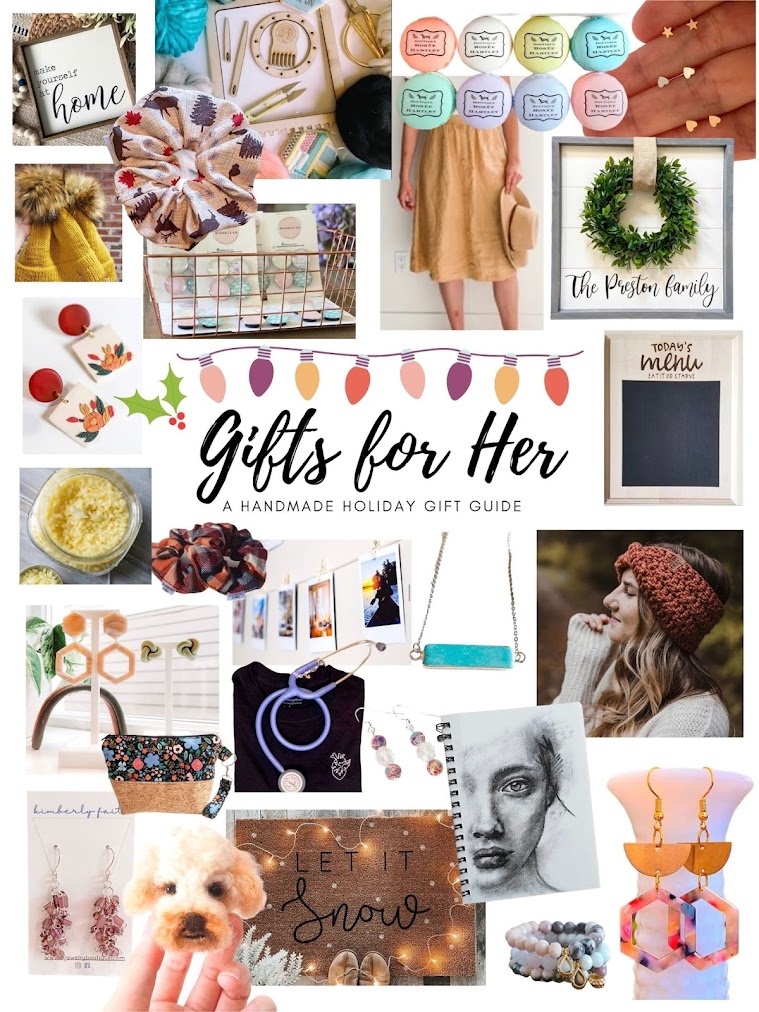 Gifts for Her / A Handmade Holiday Gift Guide