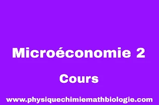 Cours Microéconomie 2 PDF