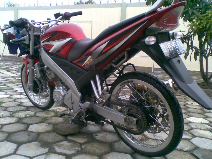  Modifikasi  Yamaha Vixion  Velg Jari  Jari  Sarboah