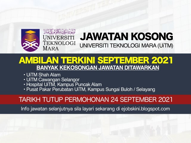 Selangor Jawatan Kosong Kerajaan Kerja Kosong 2022