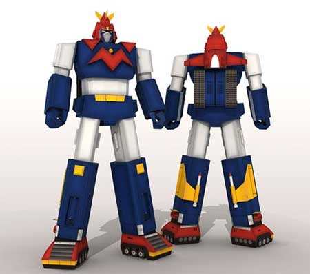 Voltes V Papercraft