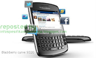 Harga BlackBerry Curve 9320 Hp Terbaru 2012
