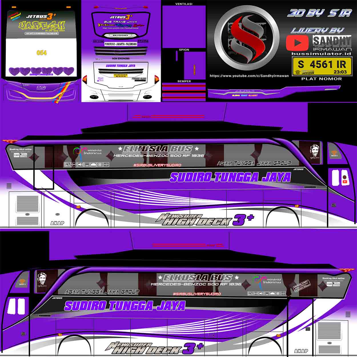 bussid livery sudiro tungga jaya