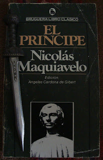 Portada del libro El príncipe, de Nicolás Maquiavelo