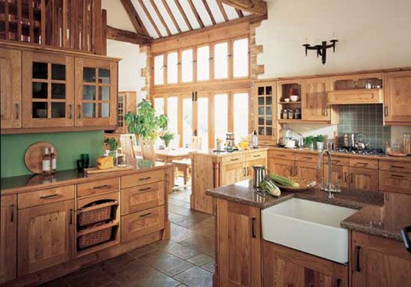 Natural Oak Kitchen