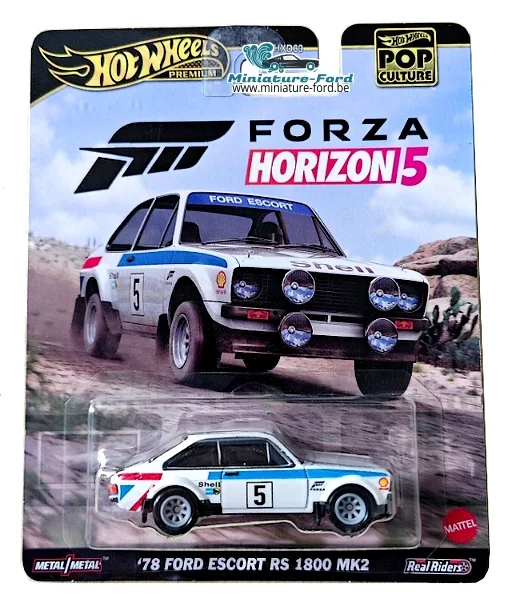 Hot Wheels, Premium, 78 Ford Escort RS 1800 MK2