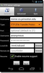 Free Android program