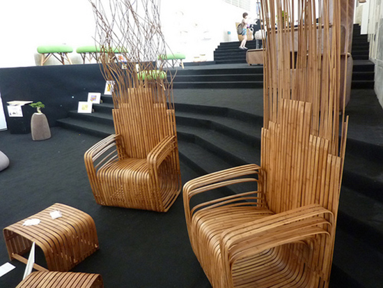 9 Desain kursi unik berbahan bambu 1000 Inspirasi 