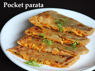 Pocket paratha recipe in Kannada