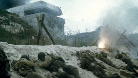 tropas aliadas llegando a los búnkeres alemanes salvar al soldado ryan