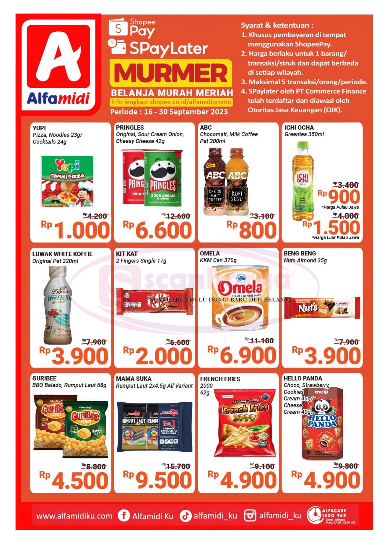 Promo Shopeepay Alfamidi Periode 16 - 30 September 2023