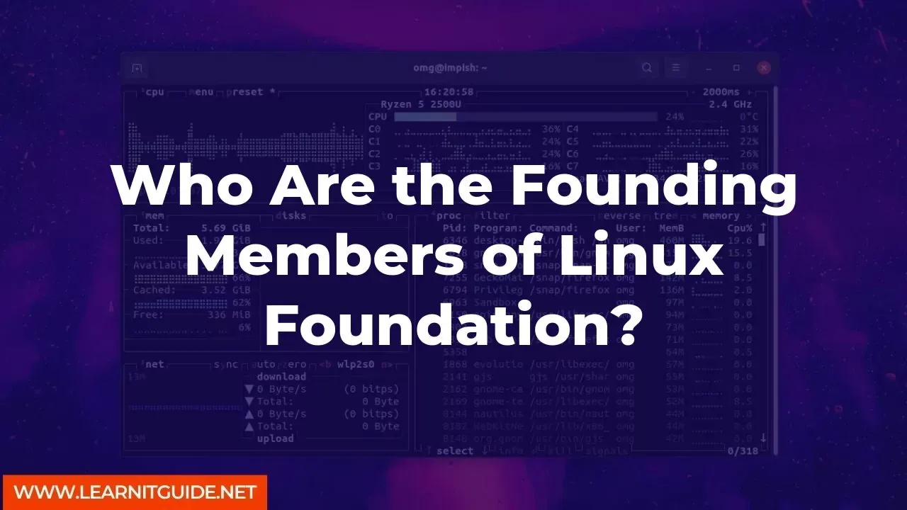 Who Are the Founding Members of Linux Foundation