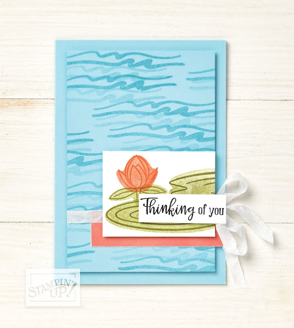 Nigezza Creates with Stampin Up & the FREE Lily Pad Products