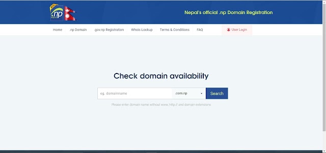 How to get .com.np domain