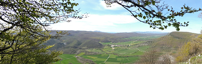 Panorámica desde la cima de Murube