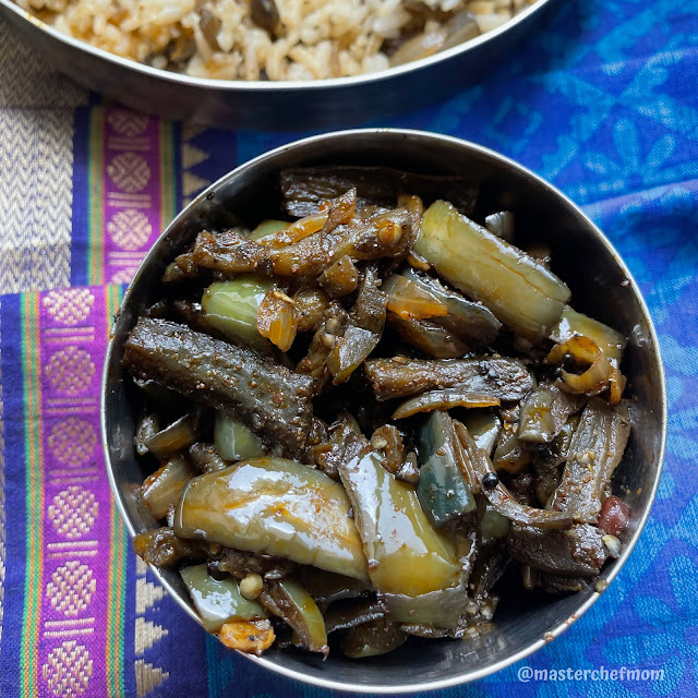 Brinjal Kari with Onions