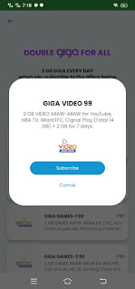 TNT DOUBLE GIGA VIDEO 99 GIGALIFE 2021