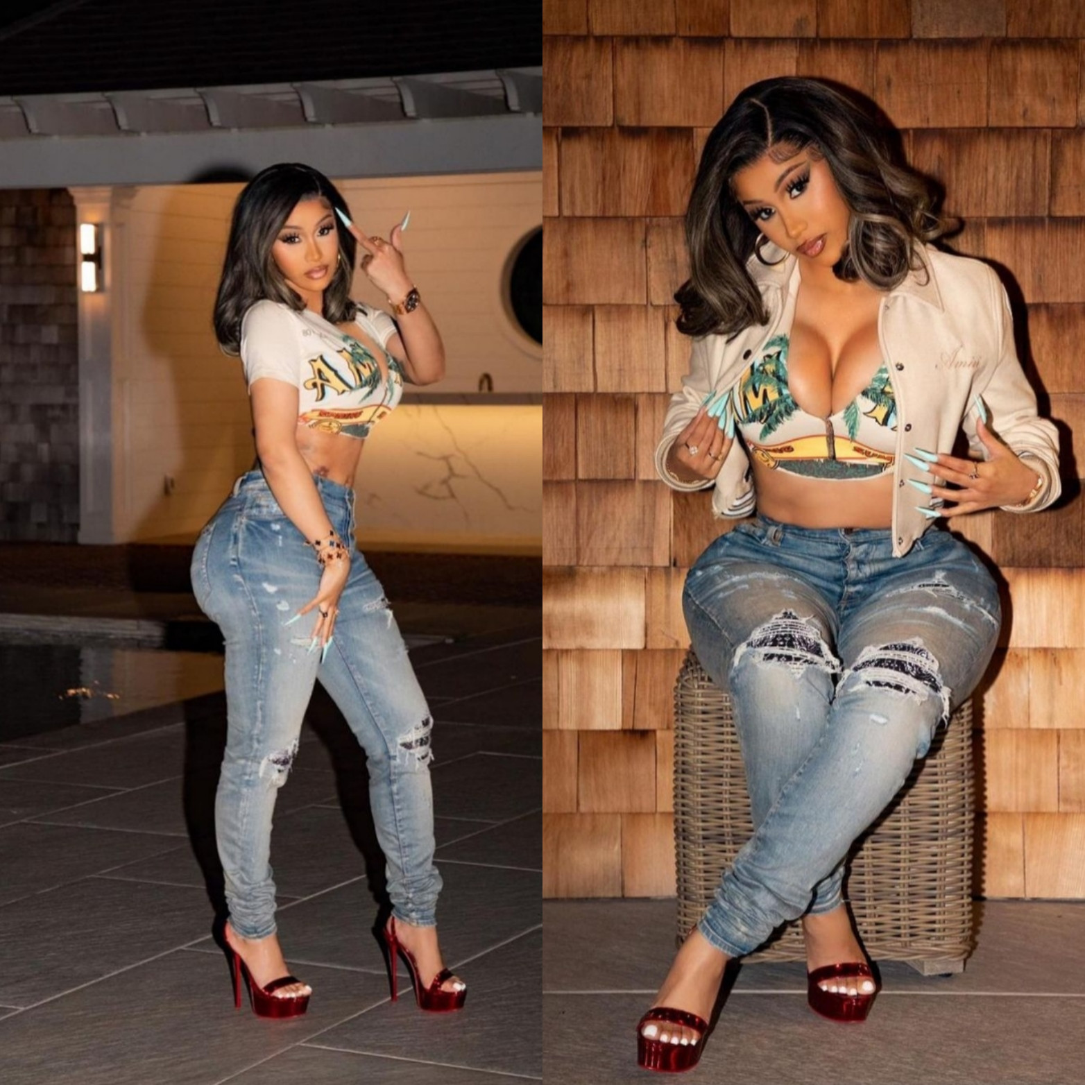 Cardi B returns to Instagram with beautiful photos after deactivating account over Grammys fight with fans(See Photos)