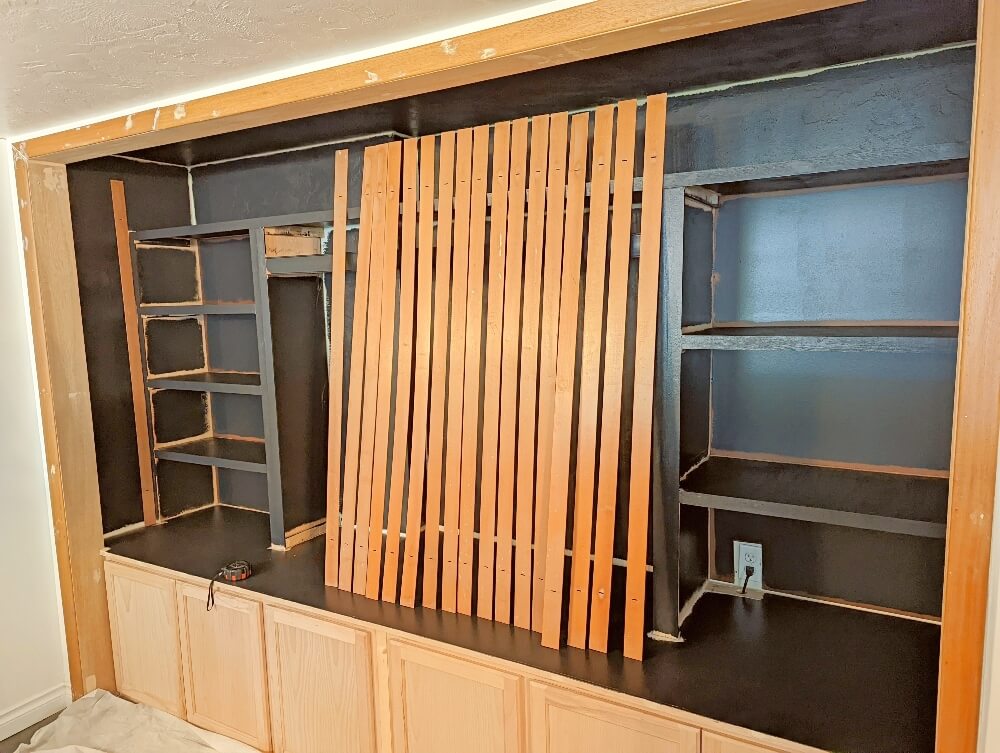 DIY Built-in Entertainment Center