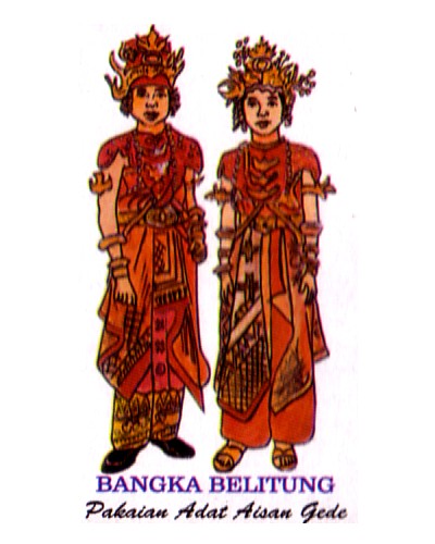 Pakaian Adat Tradisional Bangka Belitung