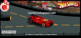 McDonalds Hot Wheels Toys 2009 Promotion - Rocketfire Racing Car