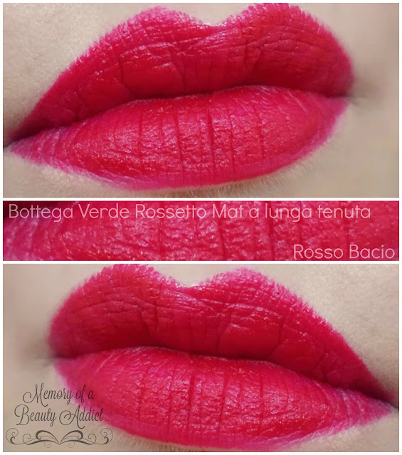 Beauty_Addict_Rossetto_Mat_Assoluto_Bottega_Verde_Swatch_Labbra