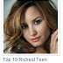 Top 10 Richest Teen Celebrities