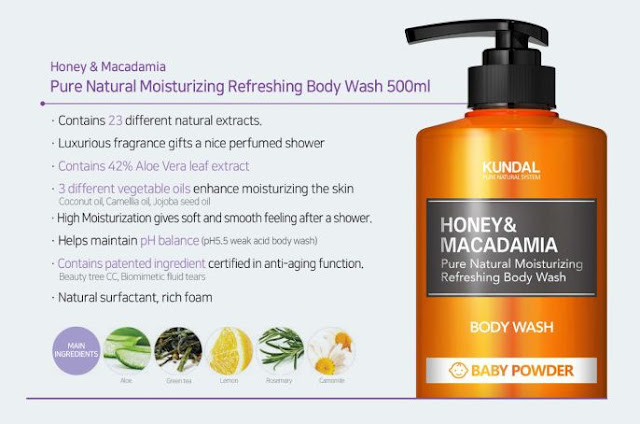 review kundal body wash sabun dengan bahan alami dari korea