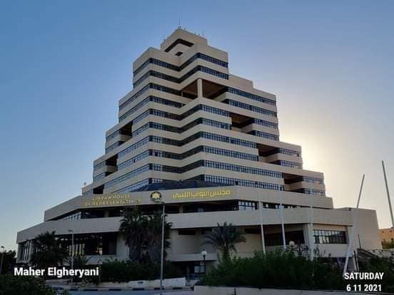 مبنى جمعية الدعوة الاسلامية بمدينة بنغازي | نموذج ثلاثي الأبعاد
