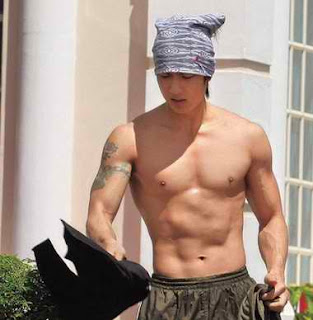 Wu Chun shirtless hot photo