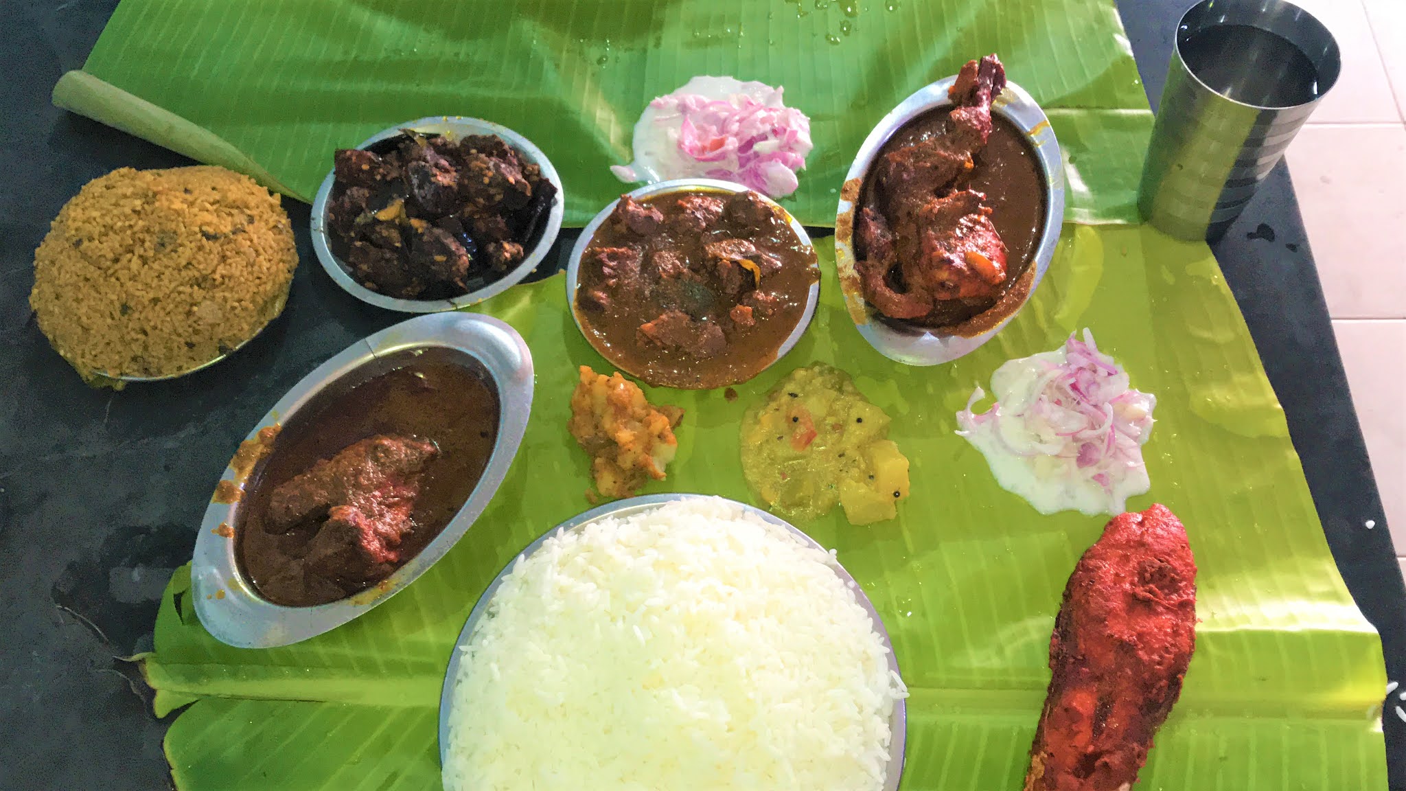 Chettinadu Style Non - Veg Food At Karur Shanthi Mess