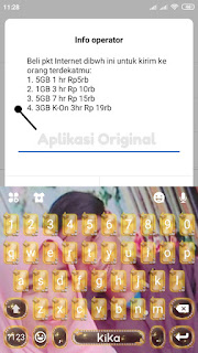 Transfer Kuota Internet Kesesama Operator Kartu TRI