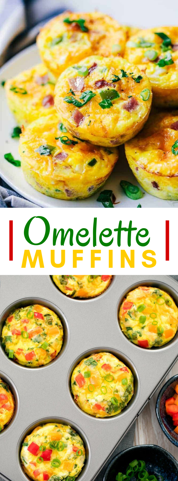 Omelette Muffins #breakfast #dinner