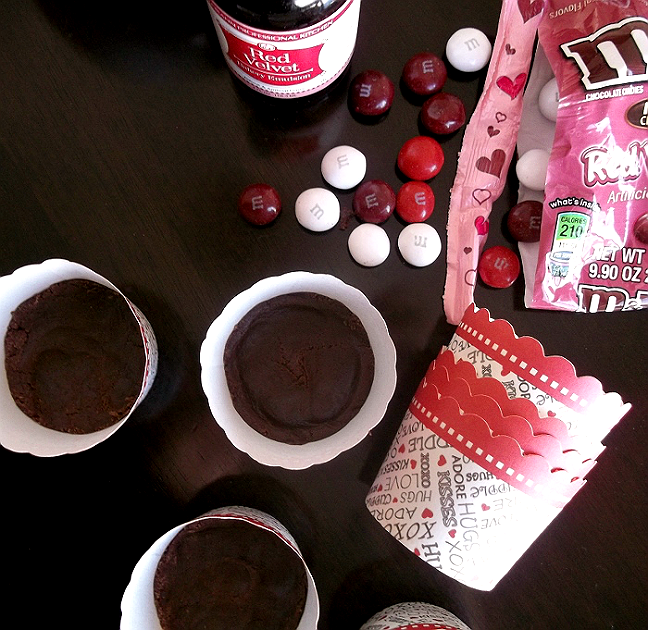 Red Velvet Cheesecake Cups