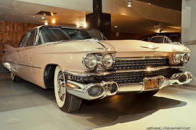 Cadillac DeVille, 1959 Coches clásicos en el museo Autovill de Moscú Classic cars in the Moscow Autovill museum