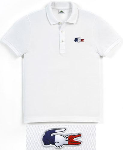 polo Lacoste bandera de Francia