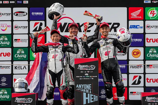 Melaju Kencang, Pebalap Binaan Astra Honda Kibarkan Merah Putih di Thailand dan Italia