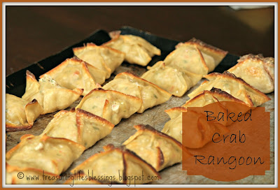 baked crab rangoon, recipe, chinese