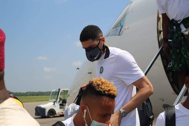 Photos: Super Eagles arrives Freetown for AFCON Qualifier Matchday 4