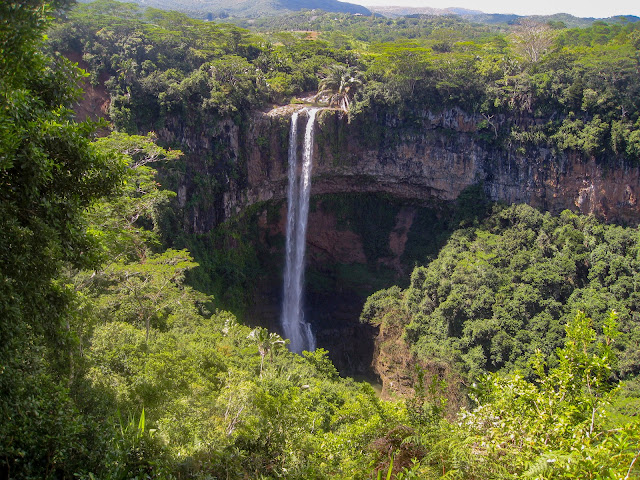 chamarel waterfall black river gorges national park mauritius