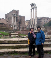 us in the Roman forum