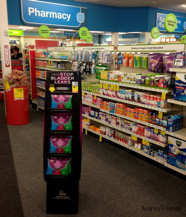 Poise Impressa at CVS #LifeAfterLeaks