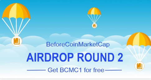 BeforeCoinmarketcap Airdrop – Get 1,800 BCMC1 Token Free