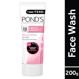 Get Pond's White Beauty Daily Spotless Lightening Face Wash @245 on Amazon