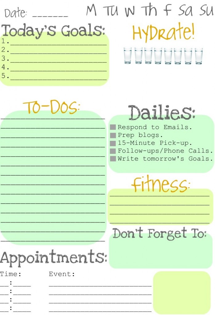 Itmom Spotted Free Printable Daily To Do List