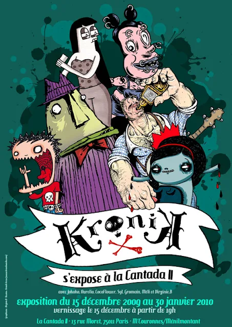 flyer exposition Kronik Cantada