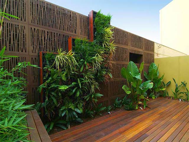 Desain Taman  Dinding  Untuk Rumah Minimalis  Design Rumah 